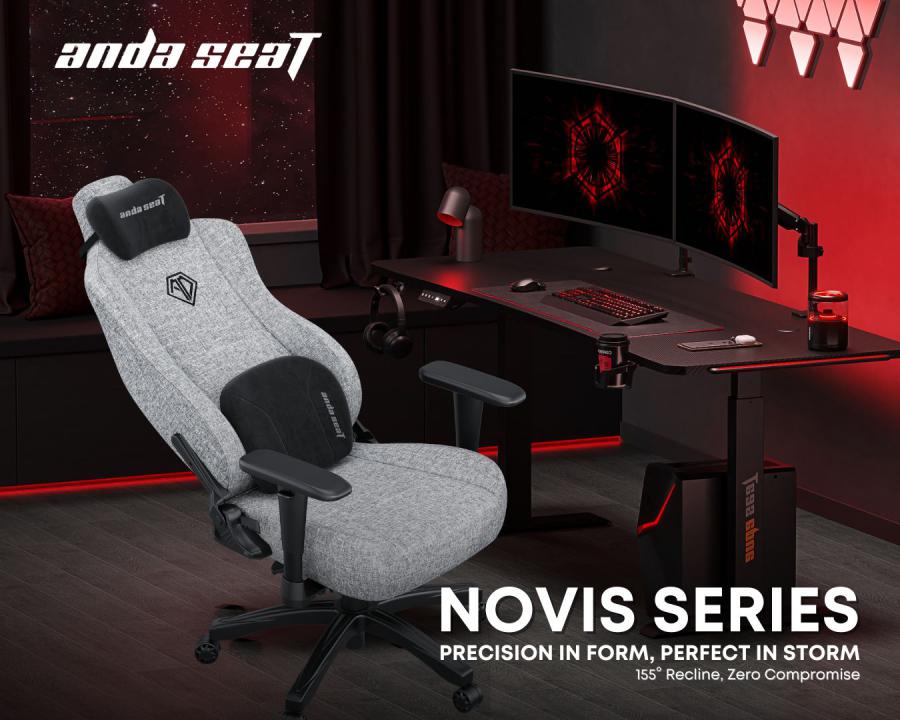 AndaSeat’s Novis Series Responds to 2025 Work Trends with Passive Ergonomics and Compact Design