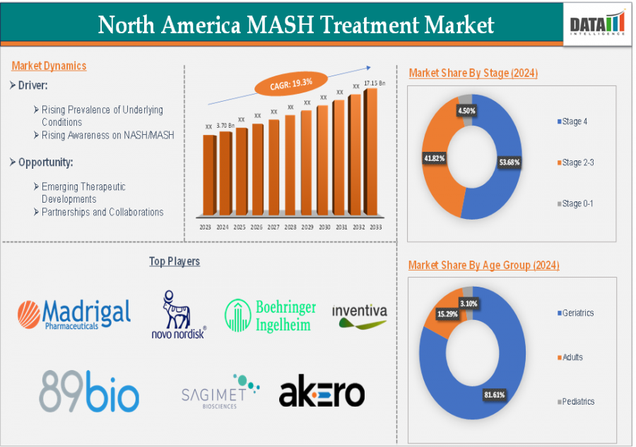 North America Metabolic Dysfunction Associated Steatohepatitis (MASH) Treatment Market Trends | Growth Forecast 2025