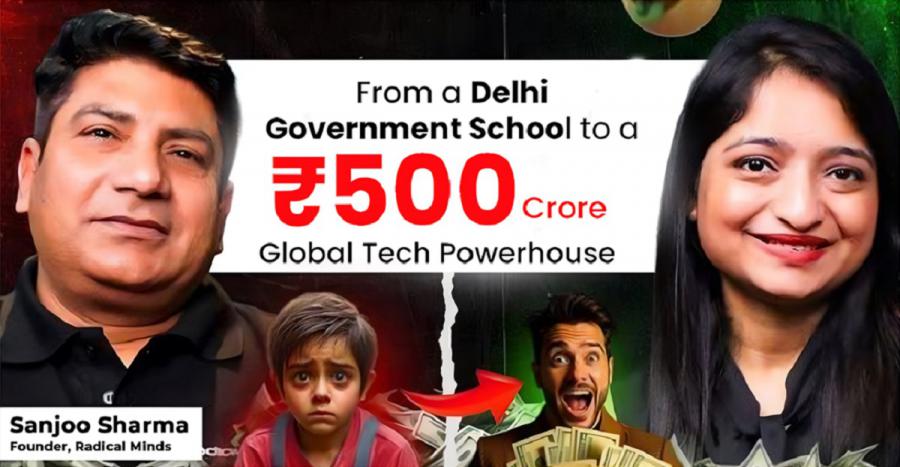 Sanjoo Sharma’s Inspiring Journey from a Humble Childhood to ₹500 Crore Business
