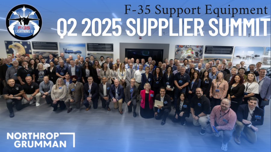 ETI Tech Invited to Northrop Grumman’s Q2 2025 F-35 Supplier Summit