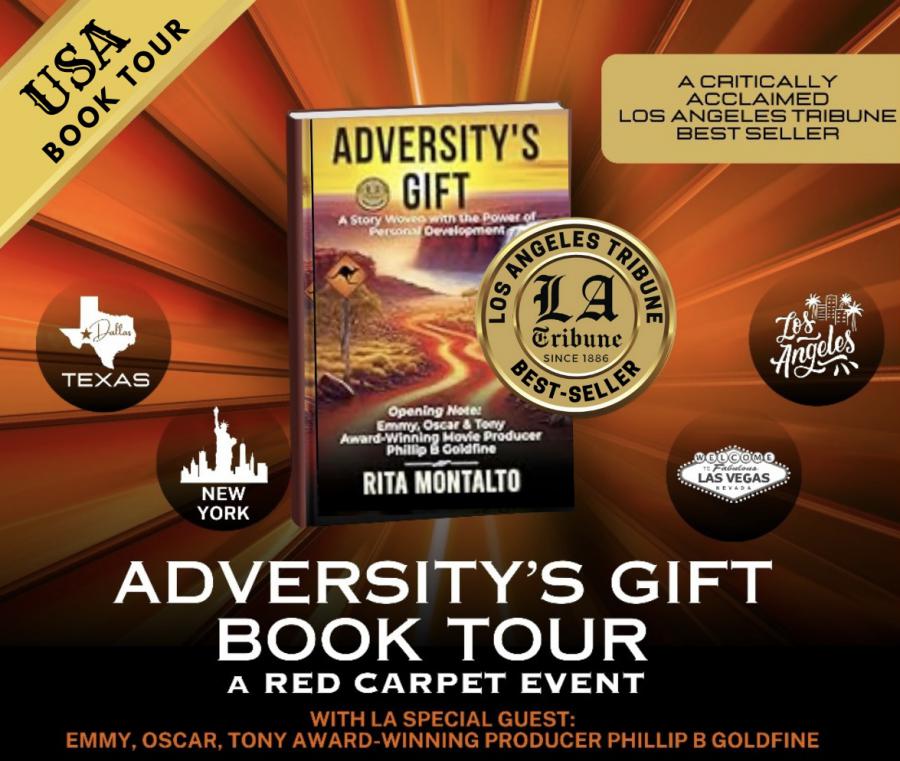 Adversity’s Gift Named Best Seller by Los Angeles Tribune & Heads for Screenplay Adaptation with Oscar-Winning Support