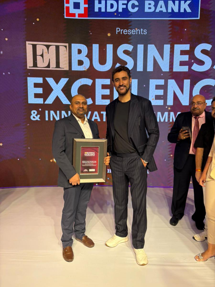 Dr. Mohana Rao Patibandla (DR Rao) Honored with The Economic Times Business Award 2025 for Neurosurgery & Spine Surgery
