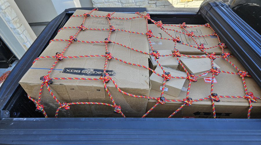 InventionHome® Product Developer Creates Adjustable Cargo Net for Secure Transport of Mixed-Size Loads