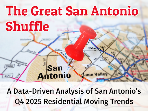 ‘The Great San Antonio Shuffle’: New Data from 3 Men Movers Shows Residents Aren’t Leaving, They’re Re-sorting the City