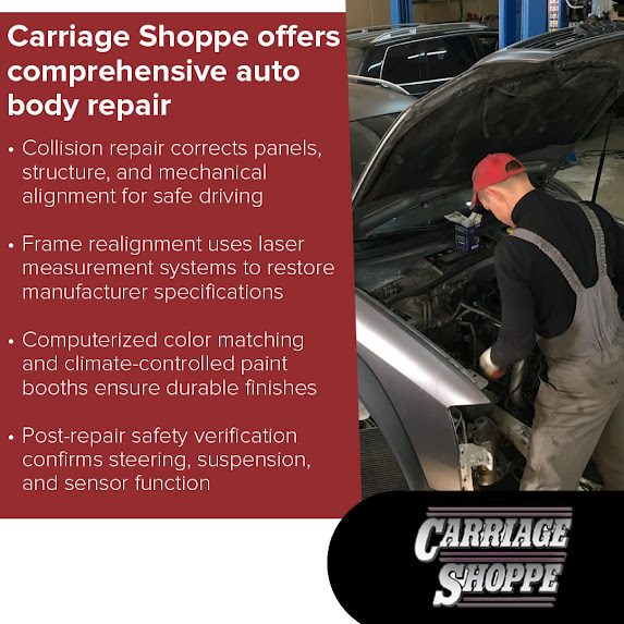 Carriage Shoppe Offers Full-Service Car Body Repair for Fort Collins Drivers