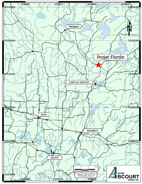Abcourt Resumes Drilling on its Flordin Property with a 20,000-metre Campaign