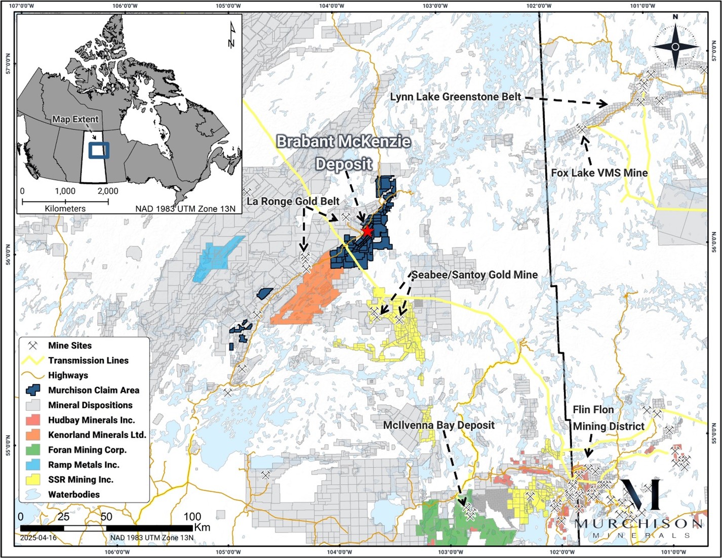 Murchison Minerals Announces Assay Results From 2025 Diamond Drill Program At BMK VMS Deposit, All Holes Intersecting Significant Near-surface High-grade VMS Mineralization Including Precious Metals, Grades Up To 5.52% CuEq Or 21.97% ZnEq Including, 208g/t Ag, And 1.43g/t Au
